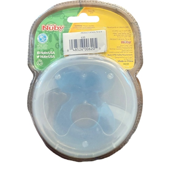 Nuby Soothing Teether Soothes and Cleans Gums Blue
Size: 3 Mos NEW - Picture 2 of 2